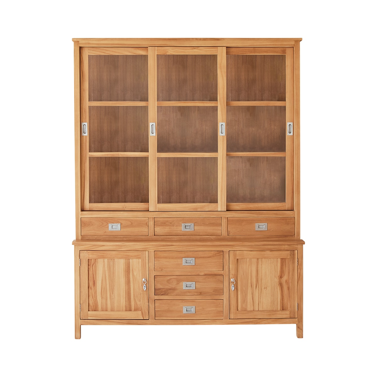 Tikamoon - Coffee Tek - Servieskast in massief teak 160 cm