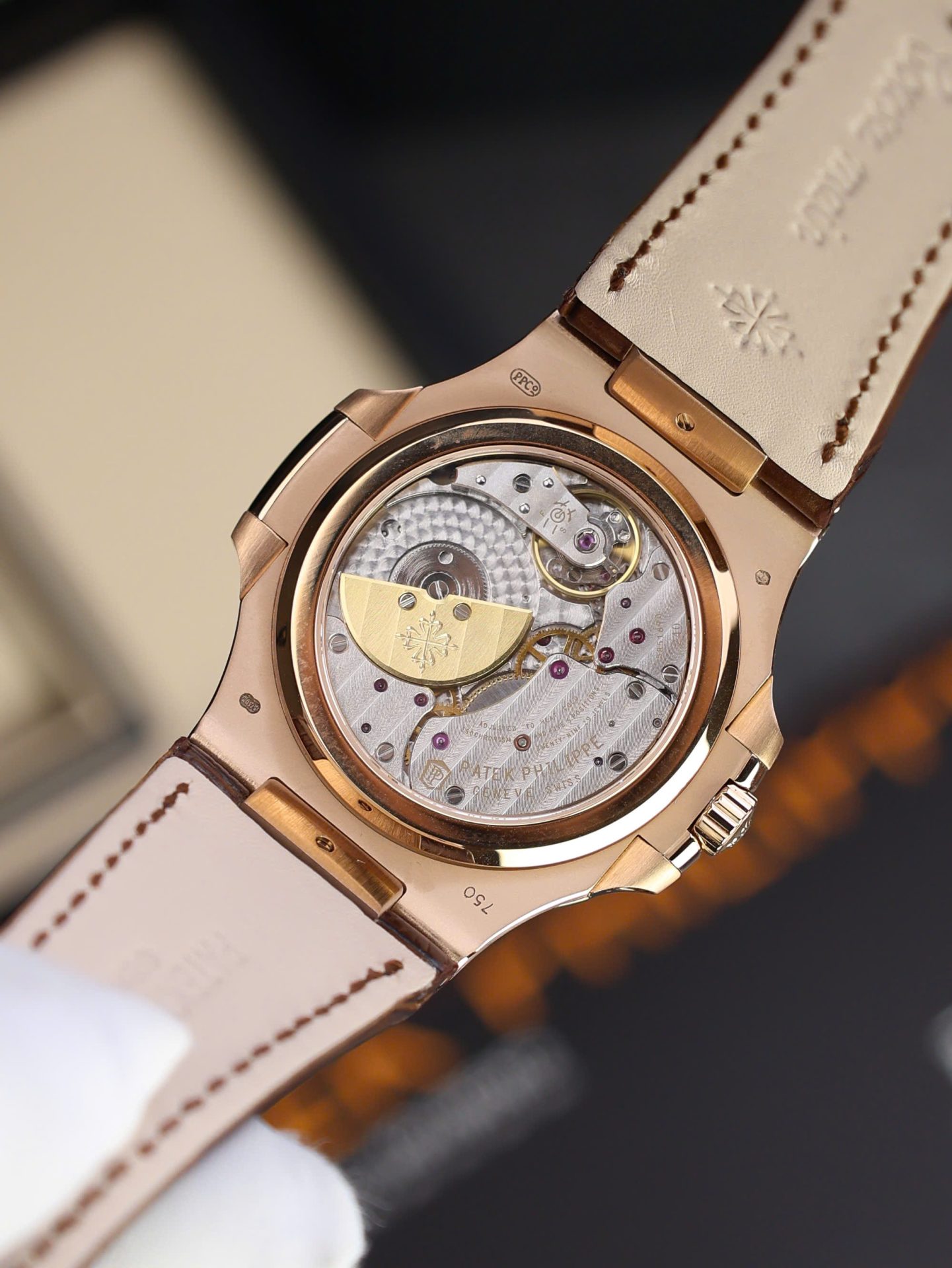 Patek Philippe Nautilus 5724 Rose Gold Replica Watch Full Function PPF Factory 40mm - Top club