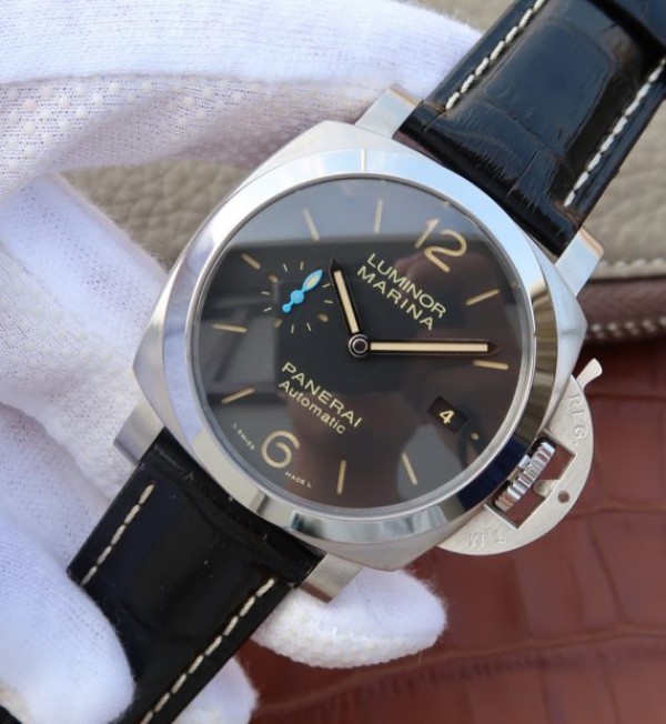 Replica Panerai ZF PAM1392 Black Dial Black Leather Strap P9010 - Elite Watch Atelier