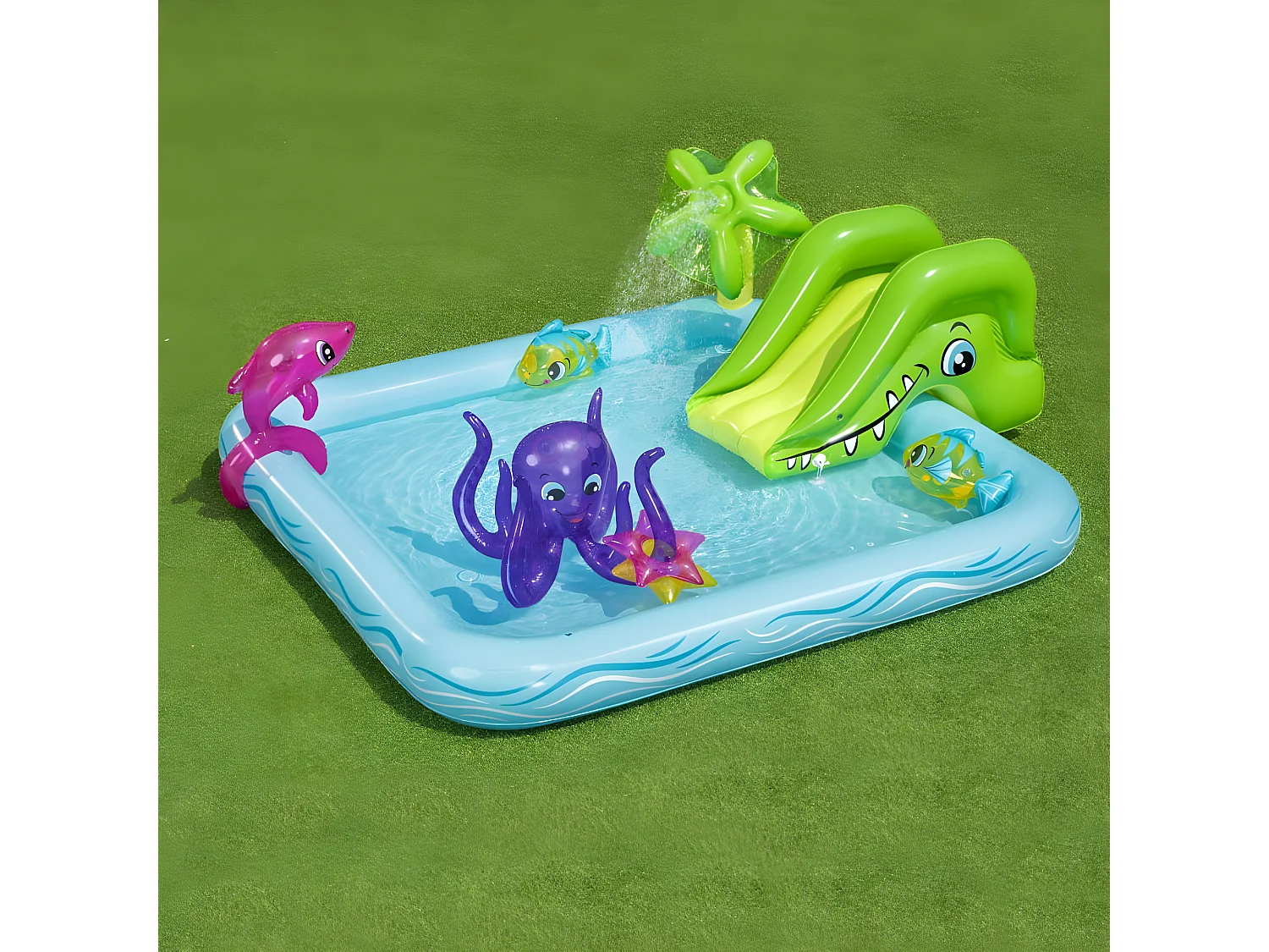 Bestway Centre jeu d'aquarium fantastique 239x206x86 cm