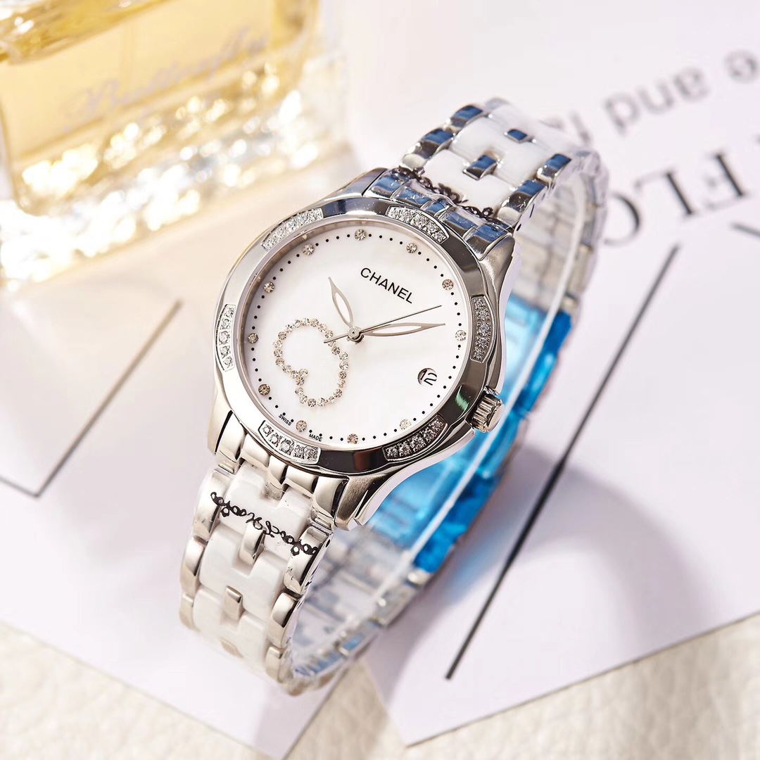 CHANEL Goddess quartz watch Imported quartz-3 hands diameter 34mm(1:1 replica) - Top club