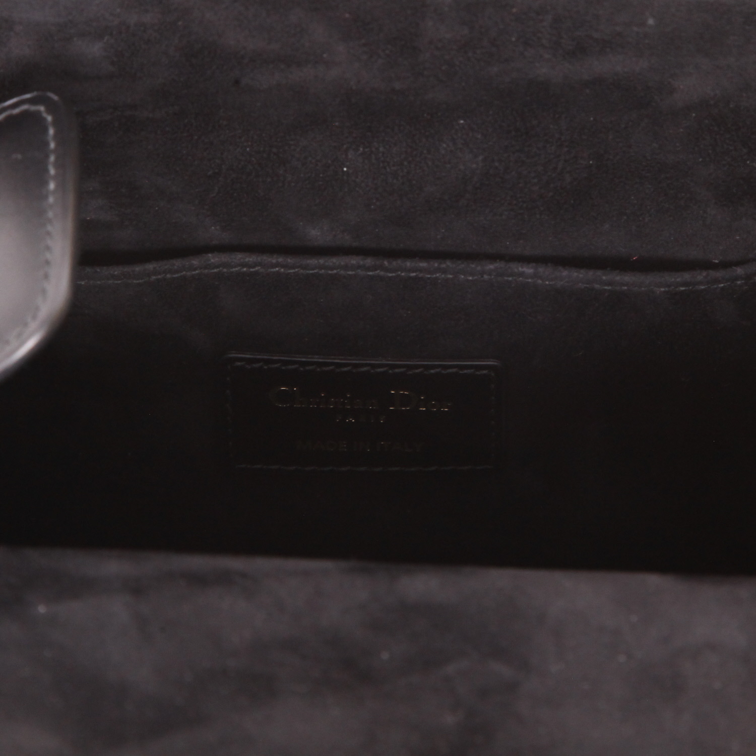 Dior New Line shoulder bag in black leather1:1High-quality replica