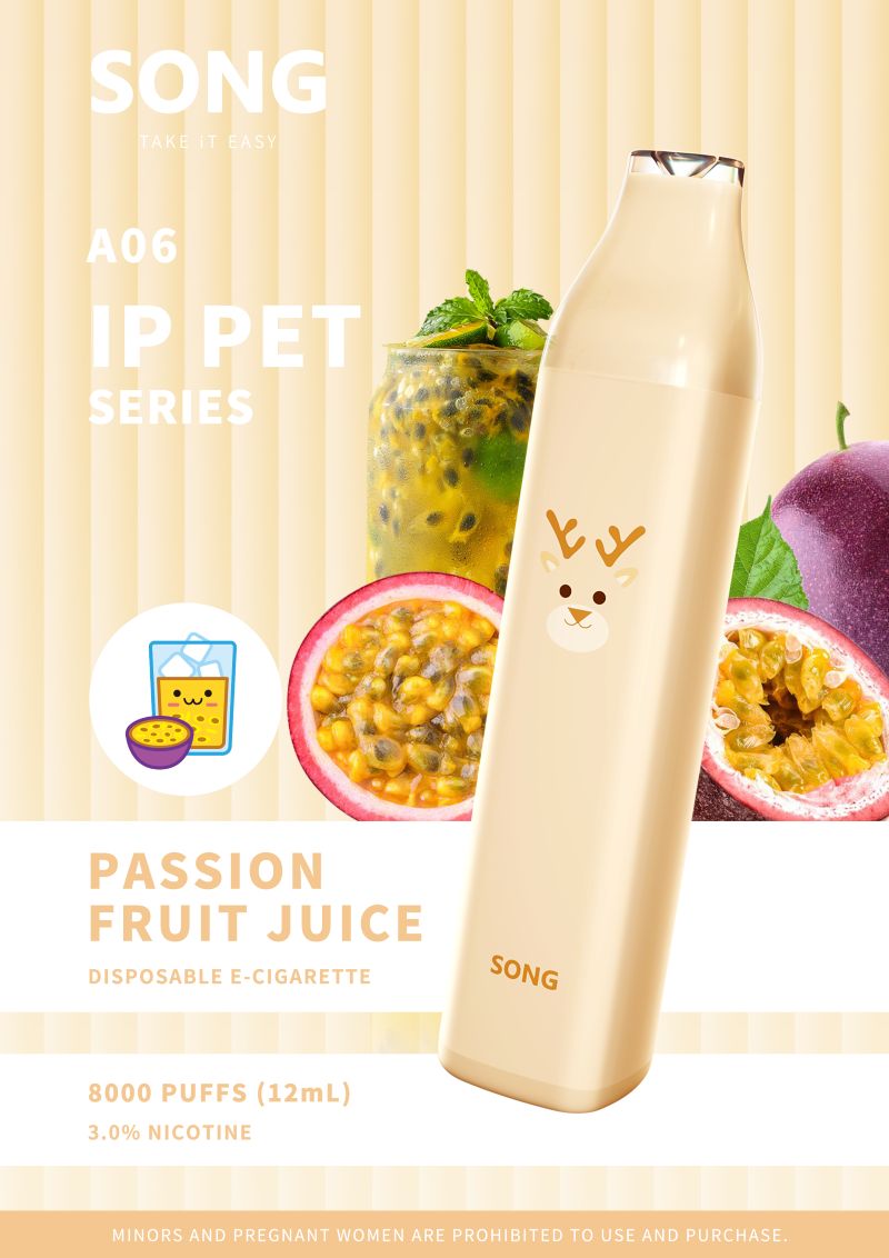 （2 pack）SONG  A06-IP Pet – 8000Puffs