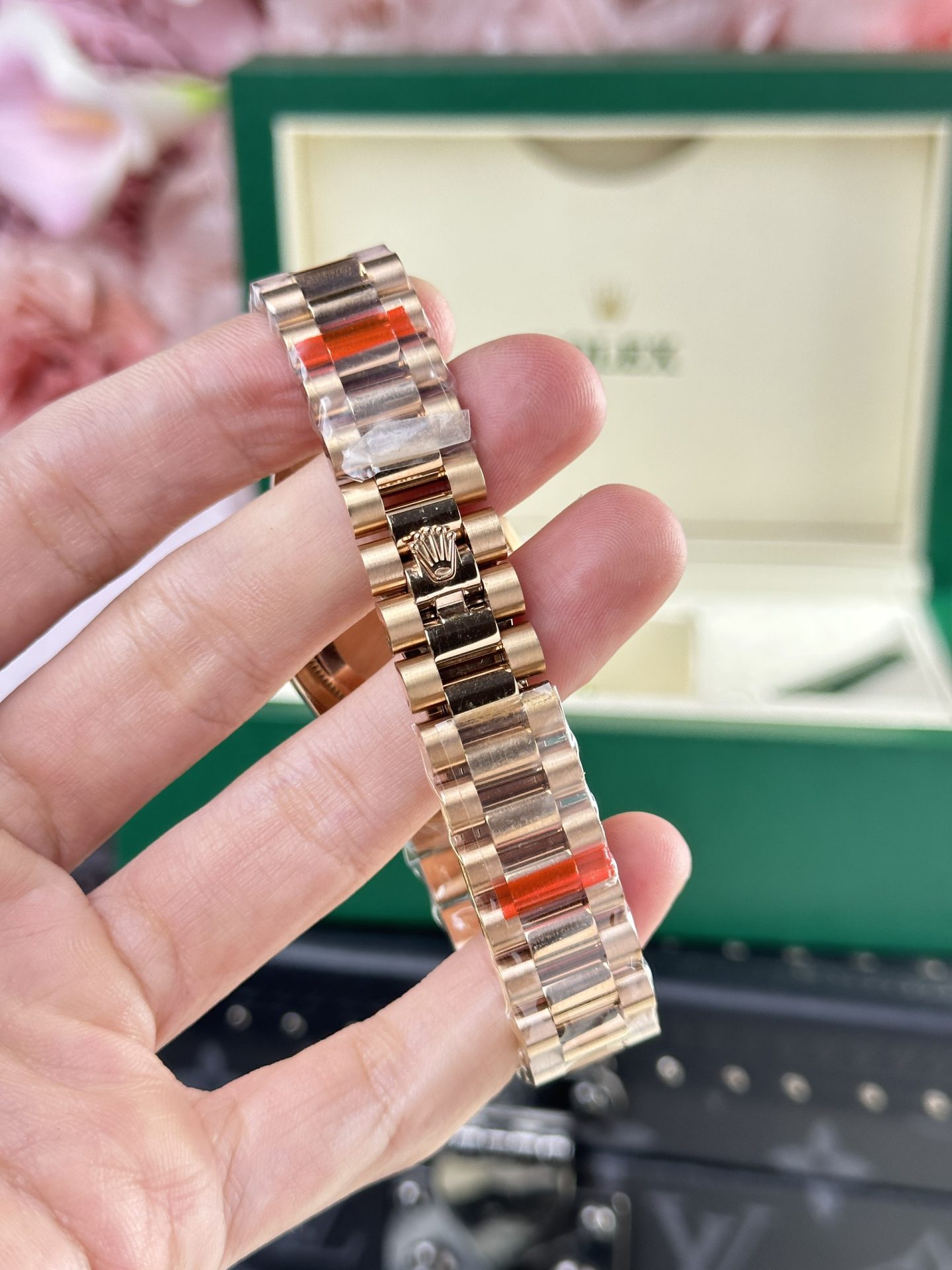 Rolex Replica Watch DateJust Rose Gold 178275 Mother Of Pearl Dial 31mm - Elite Watch Atelier