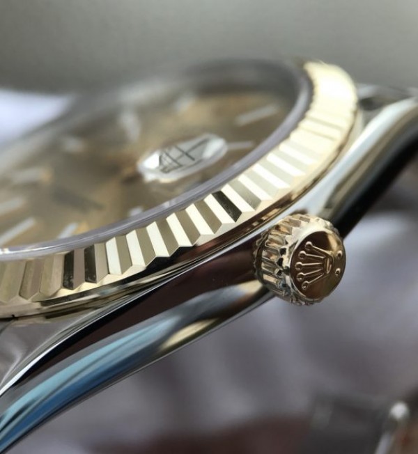 Replica Rolex DateJust 41mm 126331 Noob RG Wrapped RG Dial Diamonds Markers SS/RG Bracelet A2836 - Elite Watch Atelier