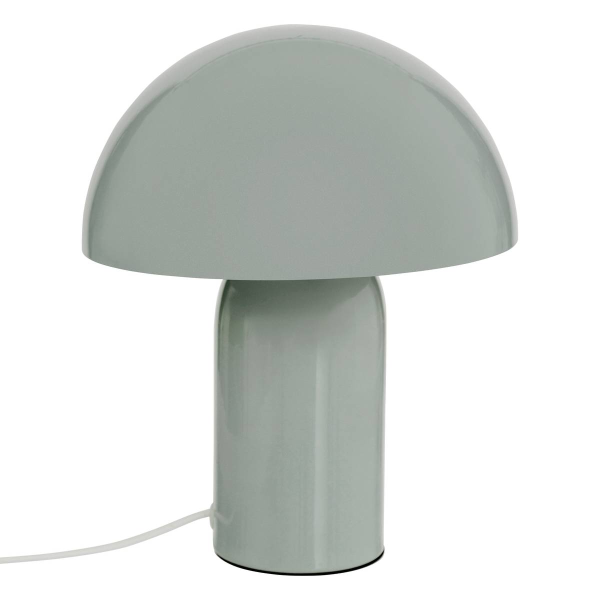 Mushroom Lamp Sector "Lito" Celadon green, H.24,5 cm
