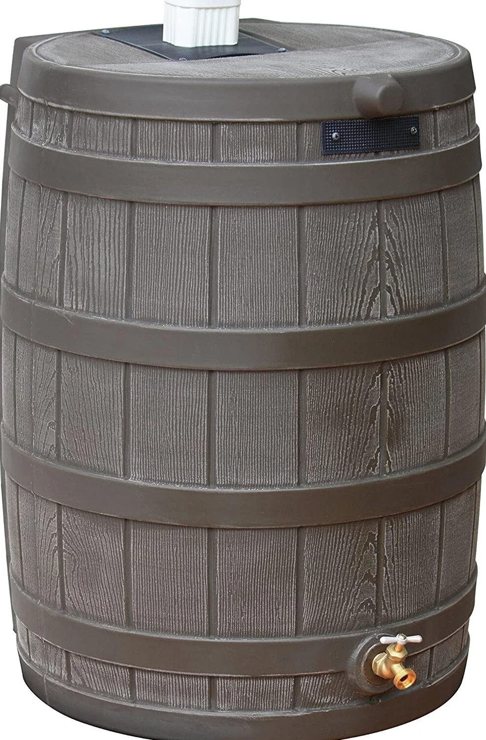 Good Ideas Rain Wizard 50 Gallon Plastic Outdoor Rain Barrel Water Storage Collector - Image 2 Good Ideas Rain Wizard 50 Gallon Plastic Outdoor Rain Barrel Water Storage Collector - Image 2