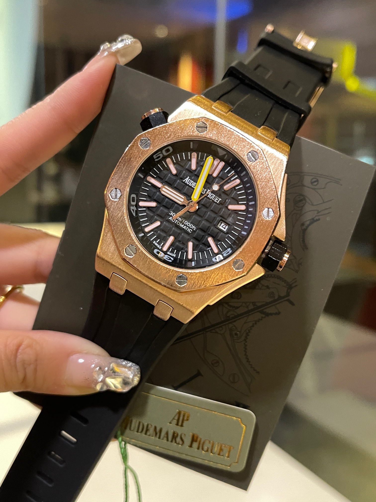 Audemars piguet Royal Oak Offshore Series 15710ST.OO.A010CA.01(1:1 replica) - Elite Watch Atelier
