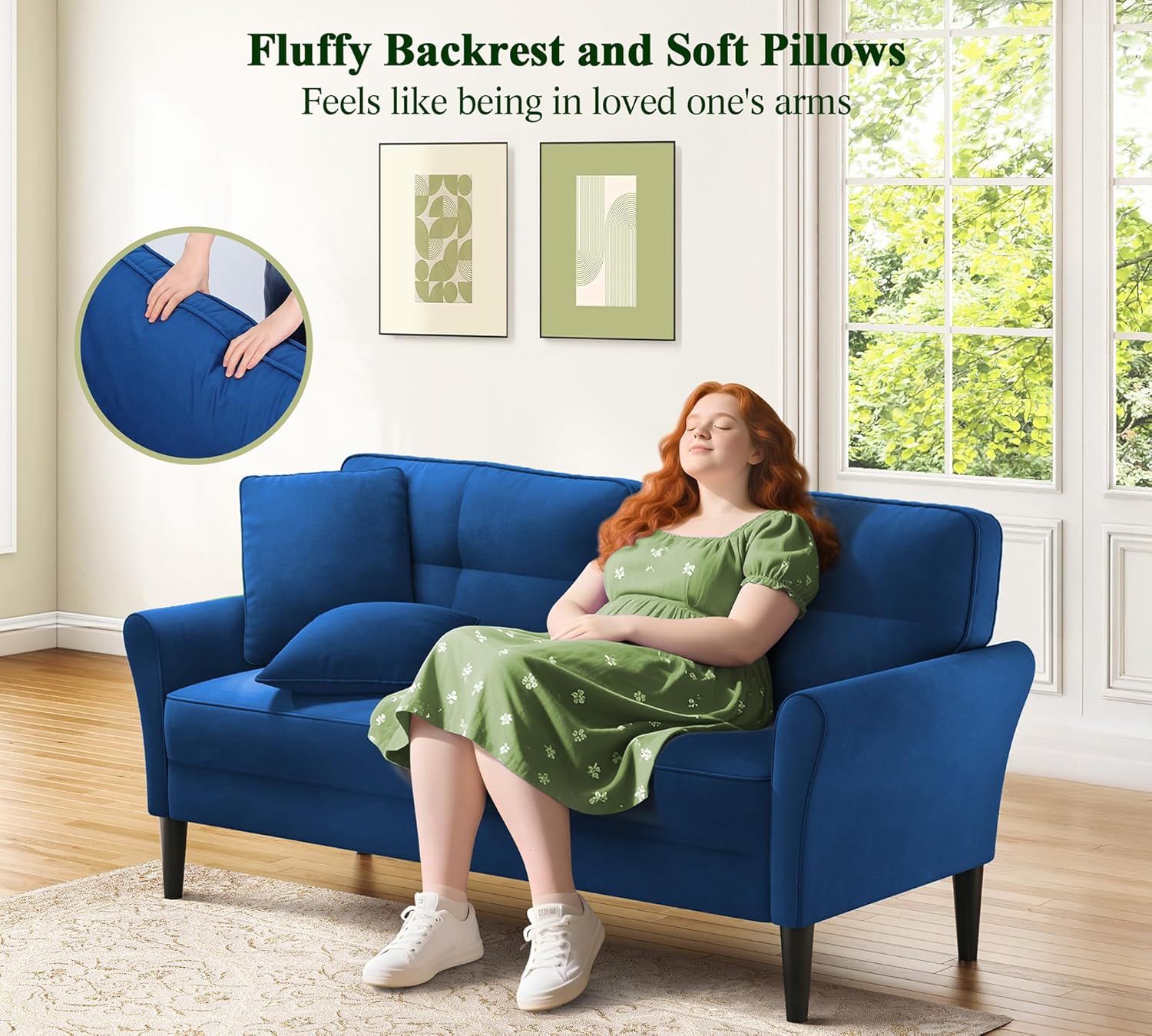 Loveseat Sofa, 69