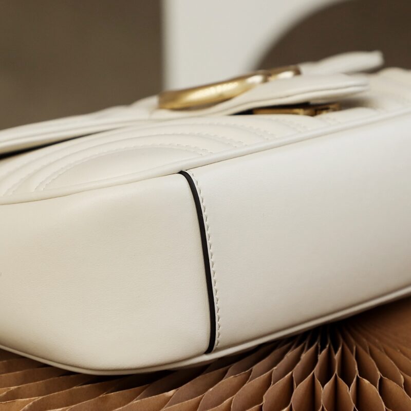 Replica Gucci GG Marmont Medium White1:1High-quality replica