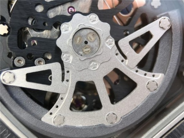 Replica Richard Mille RM011 Black Ceramic PVD Chrono Skeleton Dial Black Rubber Strap A7750 - Top club