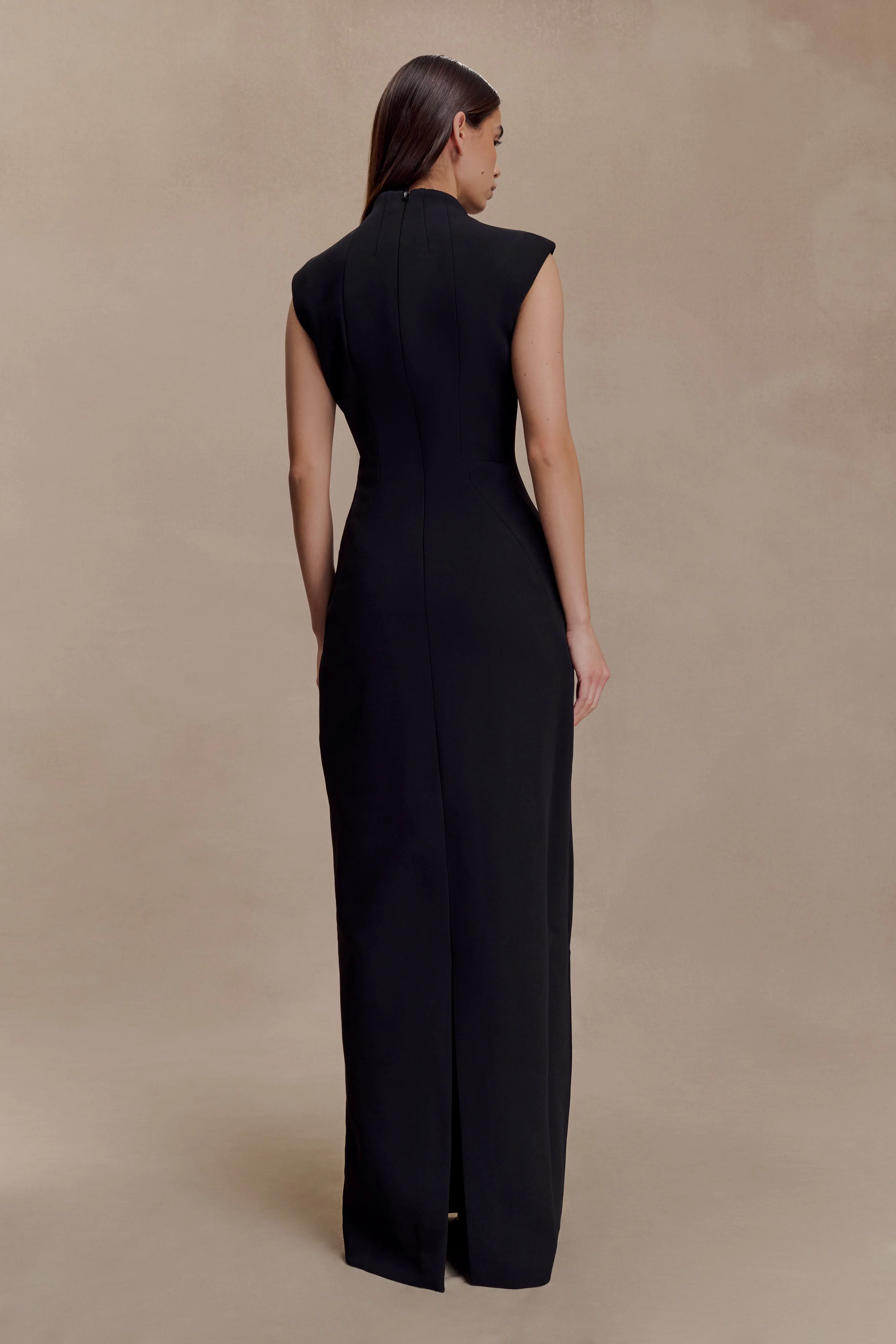Michelle Cut Out Maxi Dress - Black