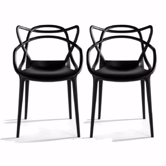 Loop Chair 2-pack, Yellow - Image 5