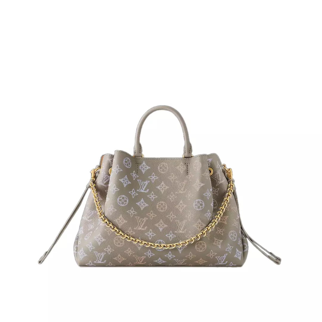 Bella Tote Gray Mahina Calfskin1:1High-quality replica