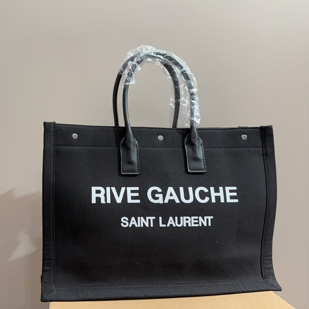 Saint Laurent YSL  Rive Gauche canvas tote bag1:1High-quality replica