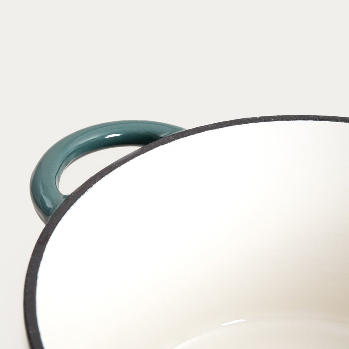 Garnek żeliwny ANDREAS beżowy tradycyjny 24 cm 4 l