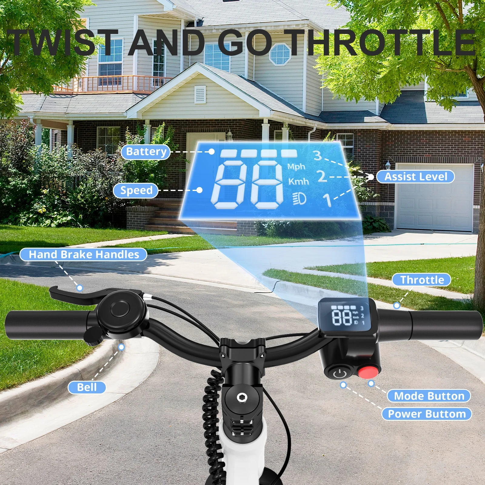 YunTopKids Electric Balance Bike for Kids, 150W Electric Bike for Kids with12 inch Pneumatic Tire, Adjustable Seat, Up to 5.6 Miles Electric Bike for Kids Ages 3-5,Black - Image 19