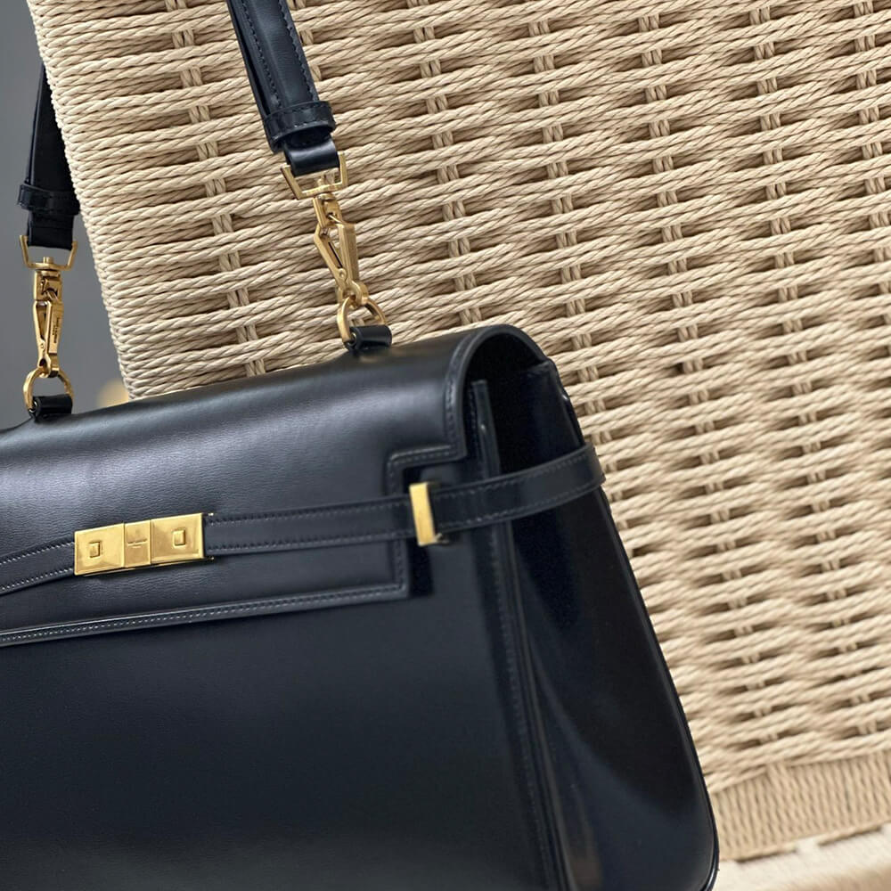 YSL Manhattan Top-Handle In Box Bag1:1High-quality replica