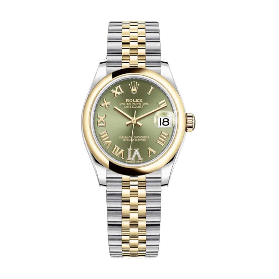 Datejust Green Roman Replica - Elite Watch Atelier