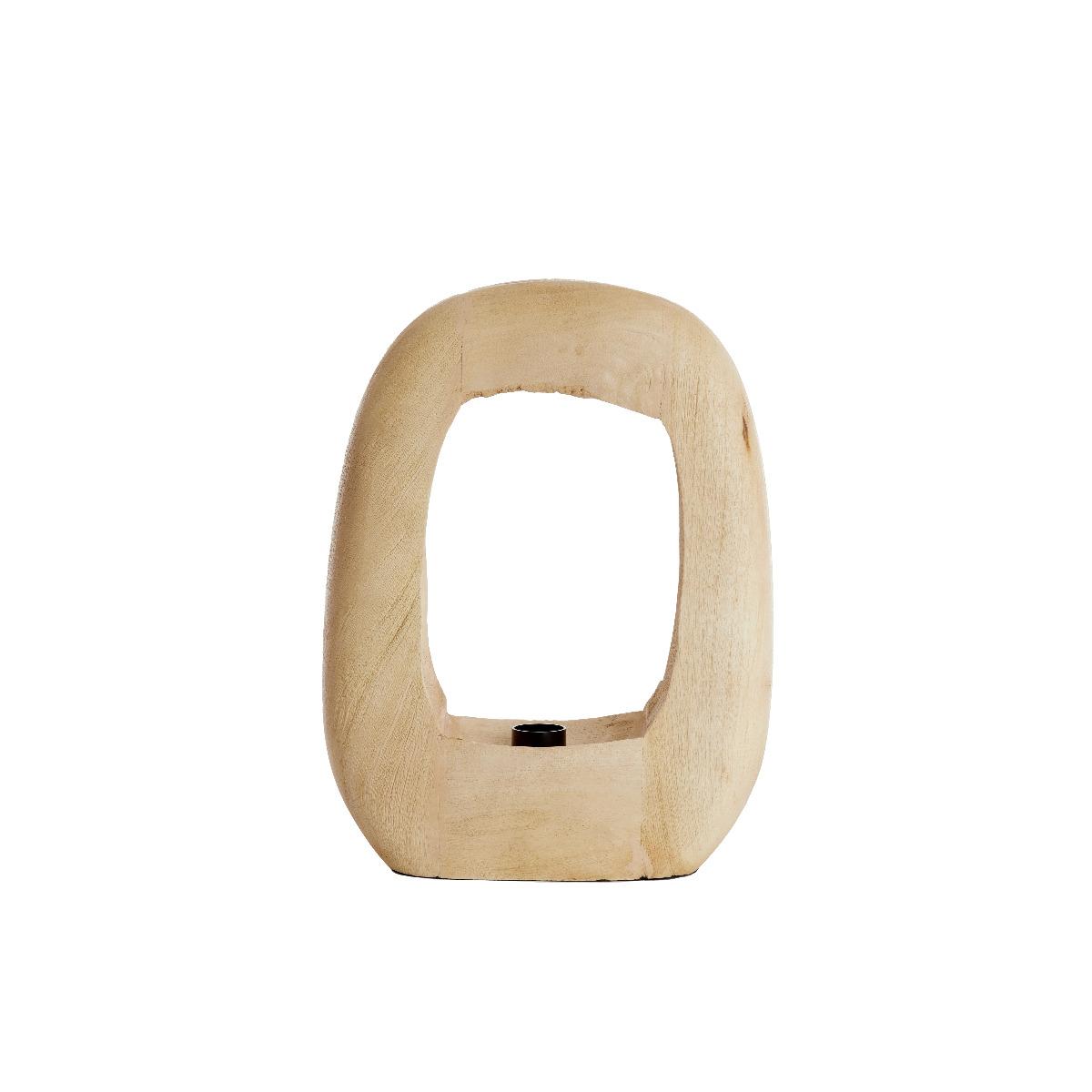 Light & Living - Kelafo tafellamp 33x10x40 cm - hout mat naturel