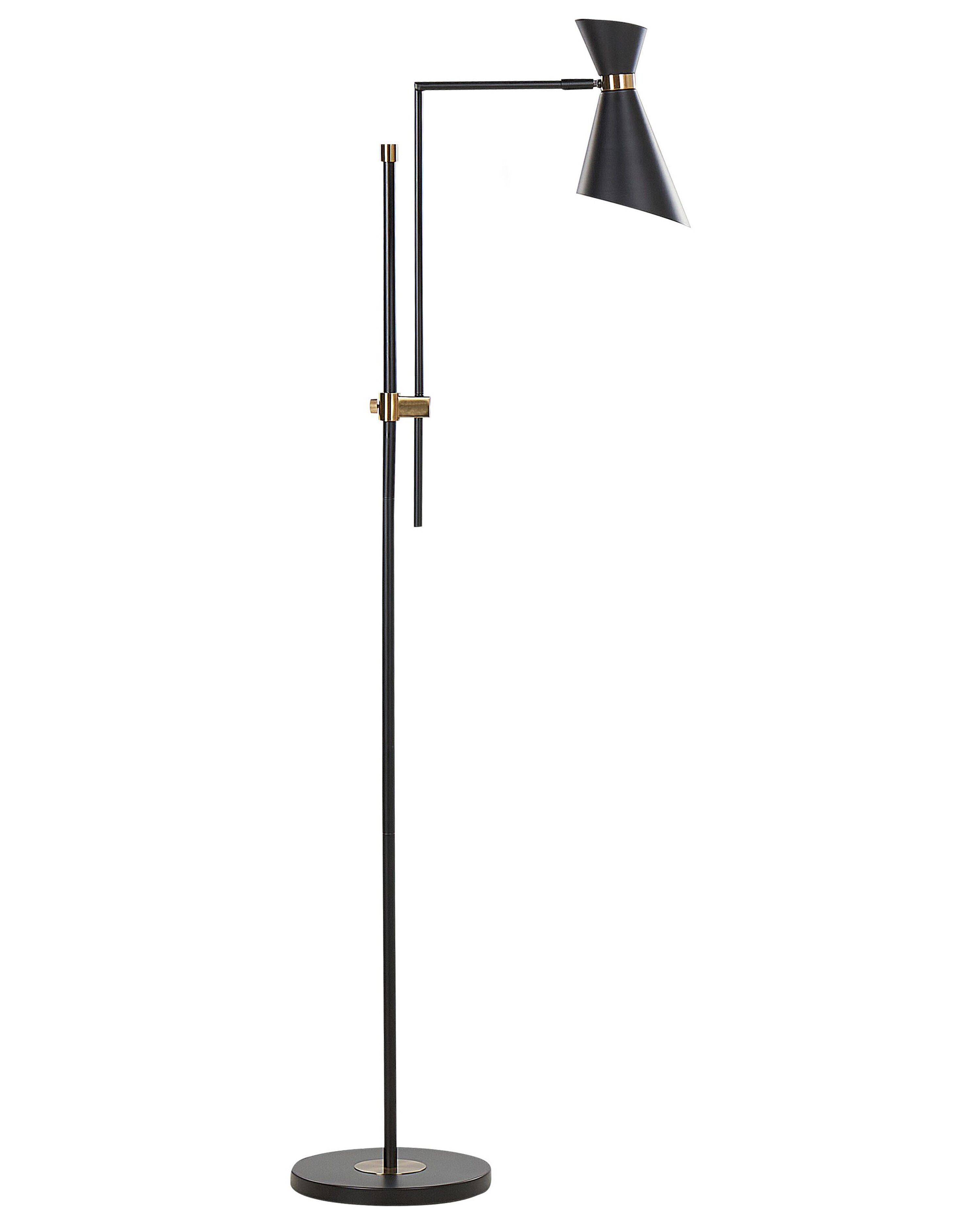 Floor Lamp MELAWI Metal Black