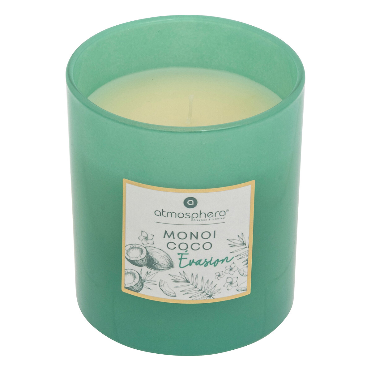 Scented candle "Mael" Monoi and Coconut, 190g