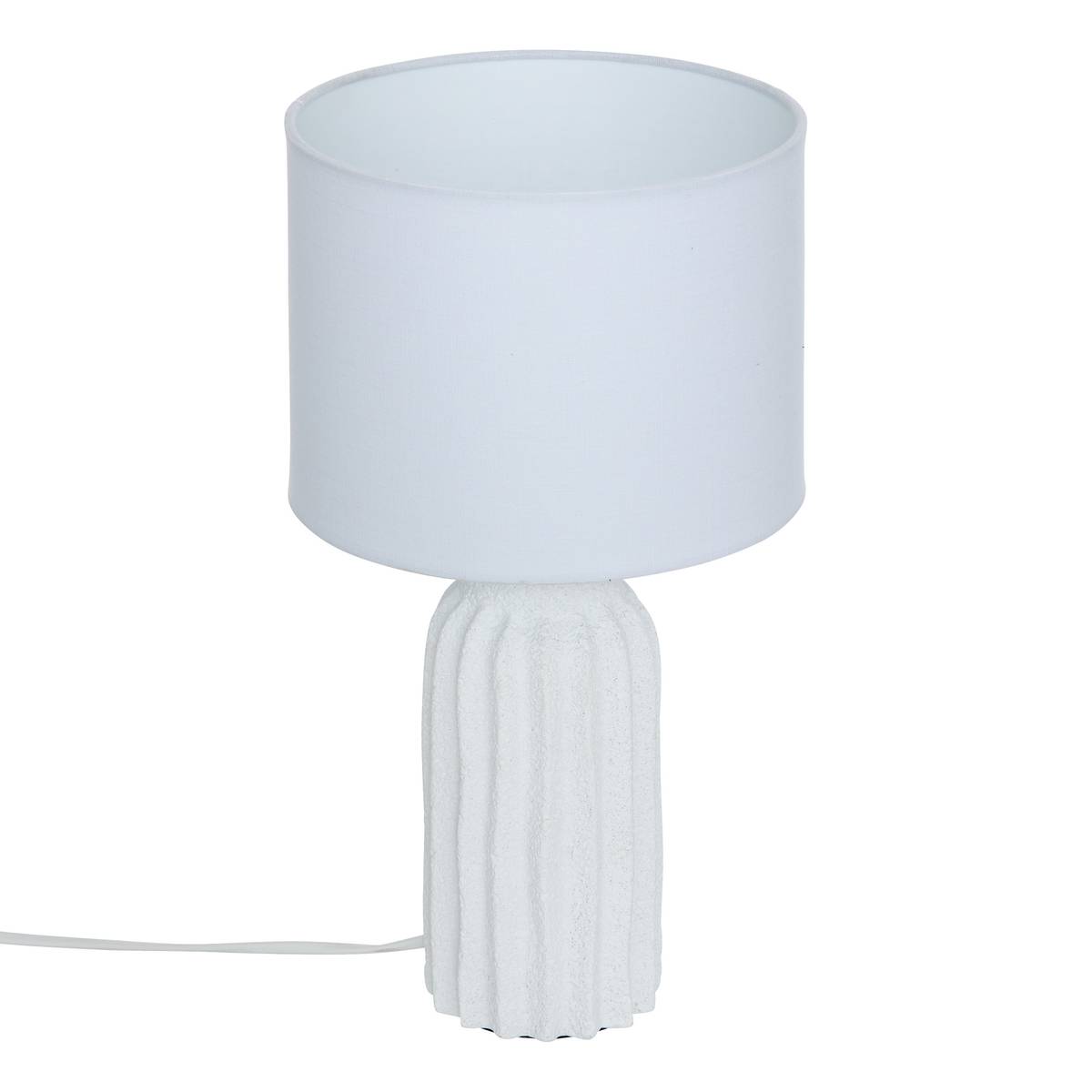 Lamp "Fernan" White, H.36.5 cm