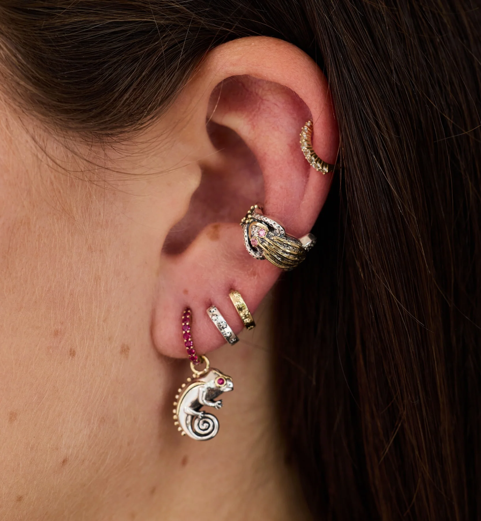 Alchemy Frog Ear Cuff
