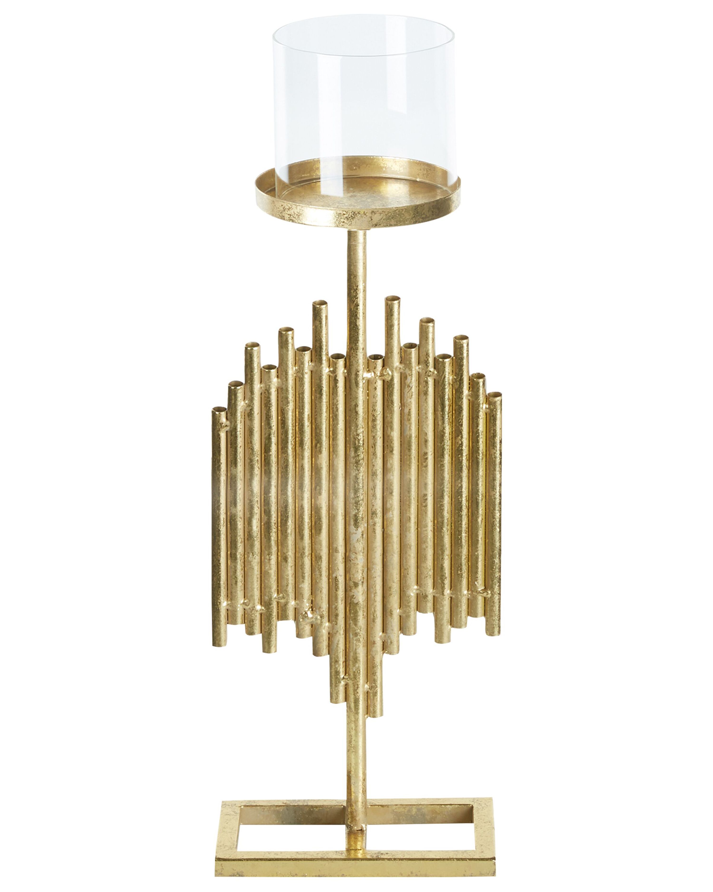 Candle Holder NIAS Metal 53 cm Gold