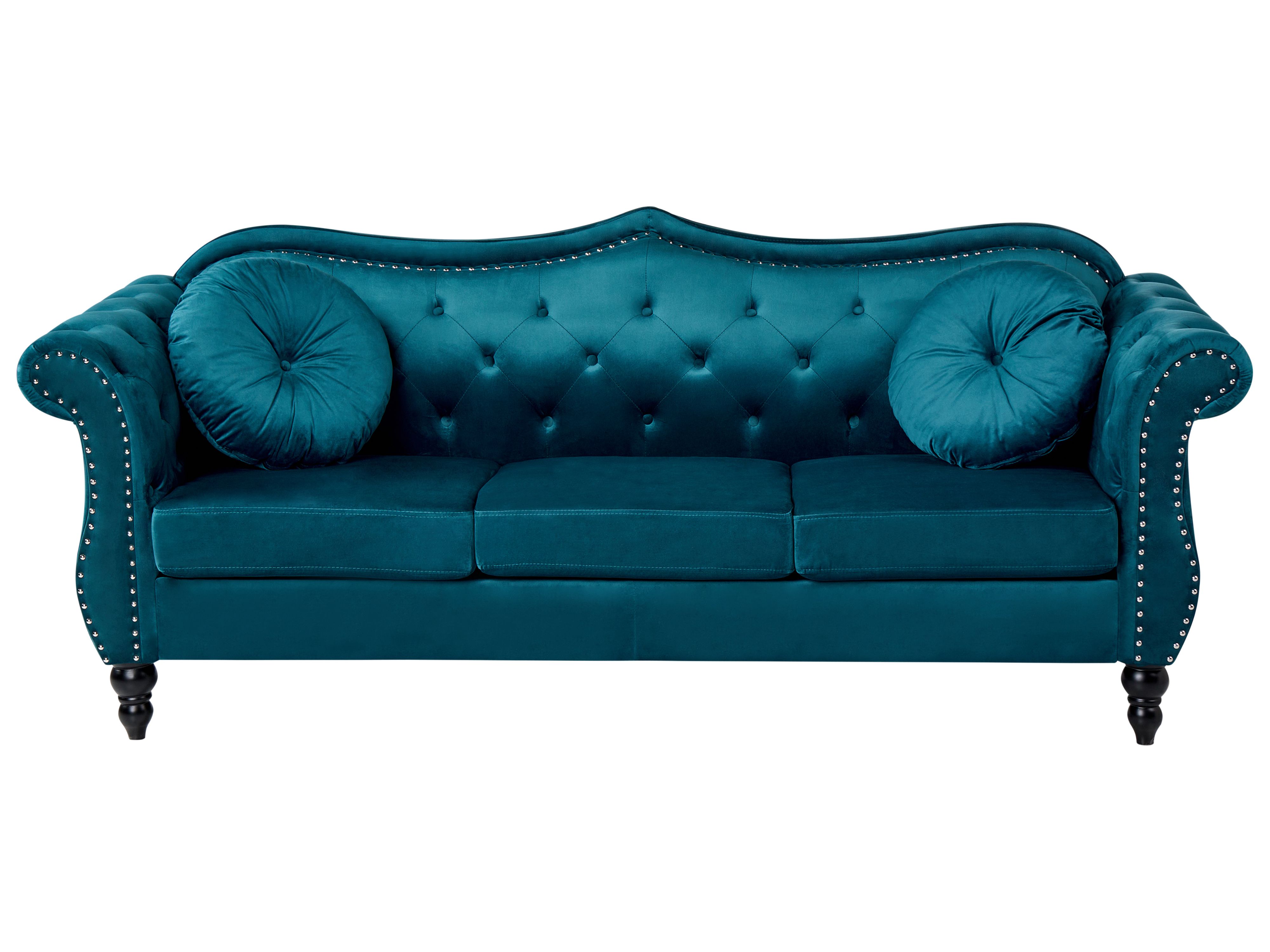 Sofa 3 Seater SKIEN Velvet Teal