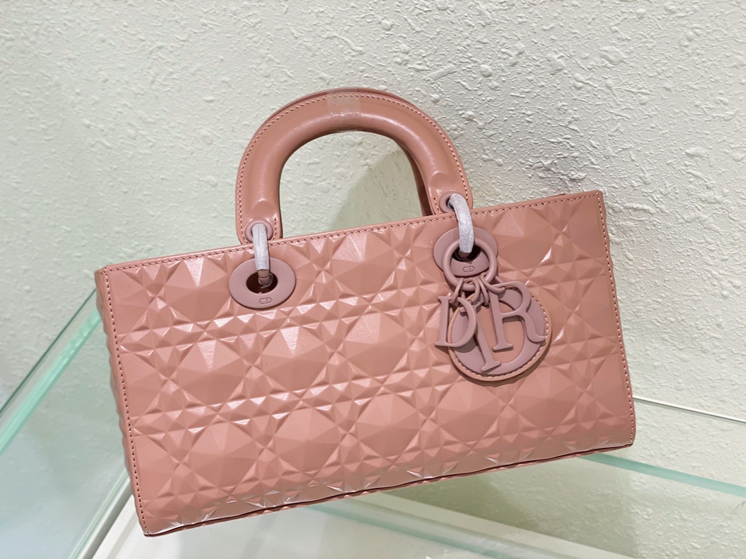 Medium Lady D-joy Bag White/Grey/Beige/Black For Women 10in/26cm M0540ONGE_M0301:1High-quality replica