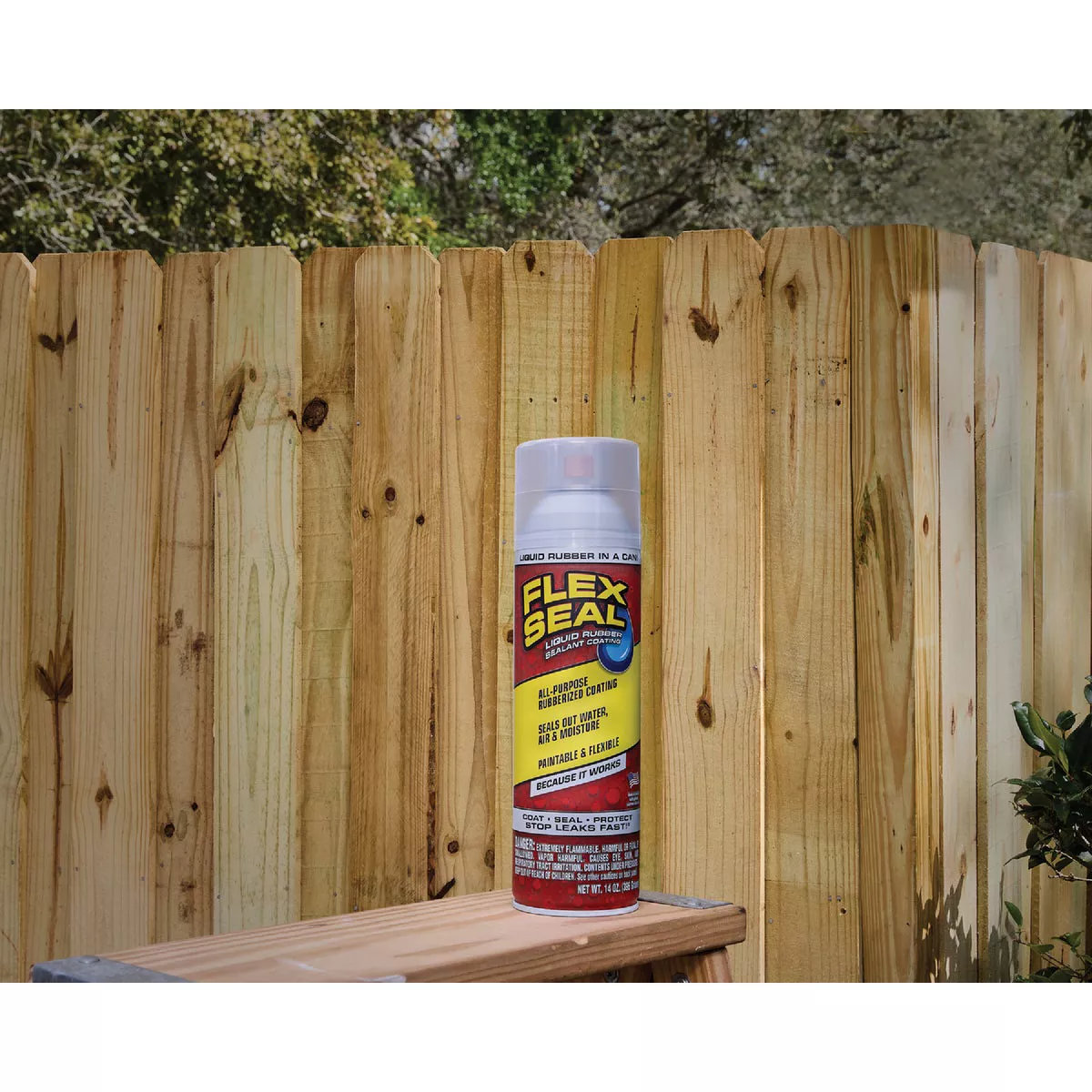 FLEX SEAL 14 Oz. Spray Rubber Sealant, Clear