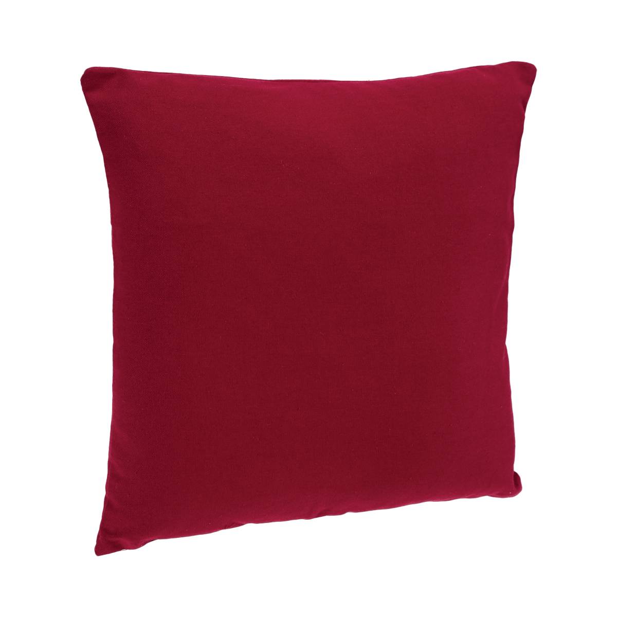 Removable cushion cover, cotton Red, 38x38 cm