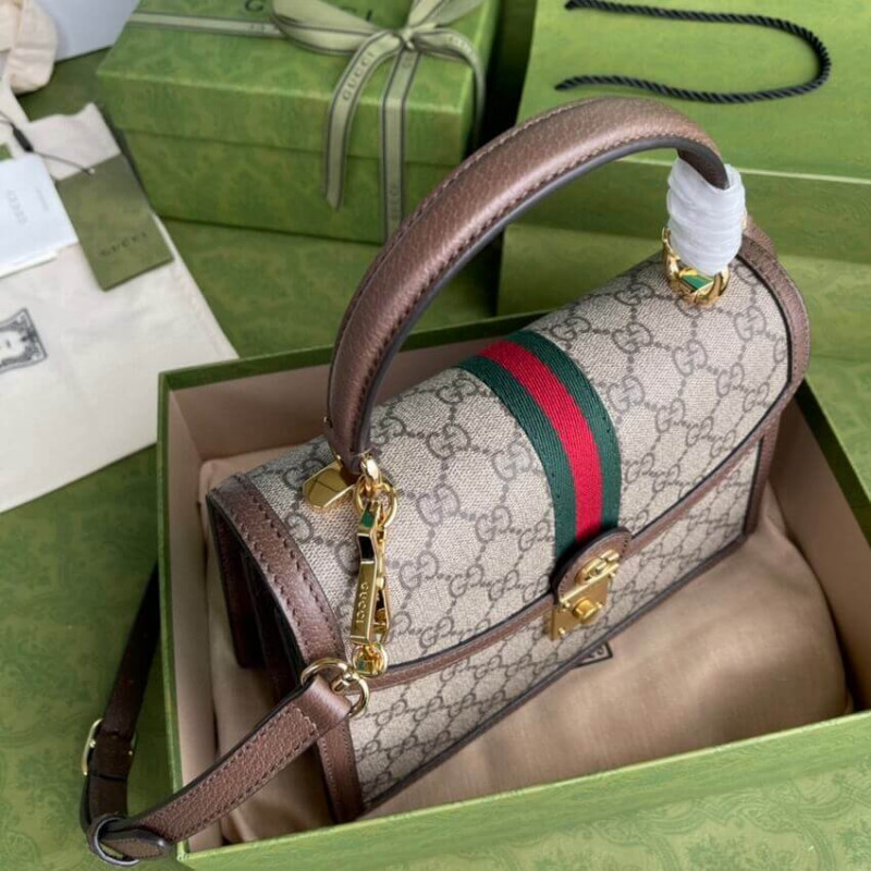 Replica Gucci Ophidia Small Top Handle Bag With Web 6510551:1High-quality replica