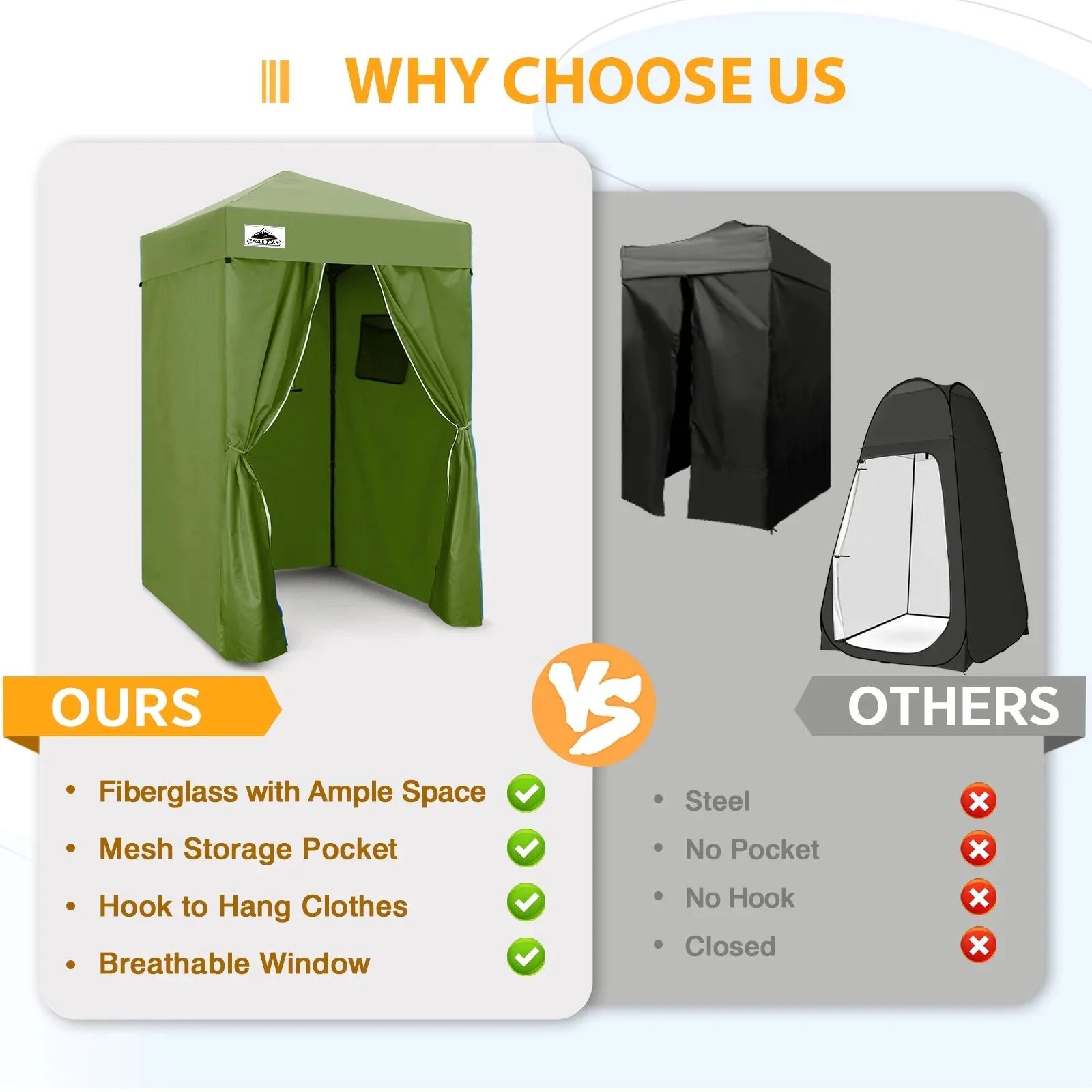 EAGLE PEAK Ultra Compact 4 ft x 4 ft Pop-Up Changing Room Canopy - Flex - Image 182 EAGLE PEAK Ultra Compact 4 ft x 4 ft Pop-Up Changing Room Canopy - Flex - Image 182