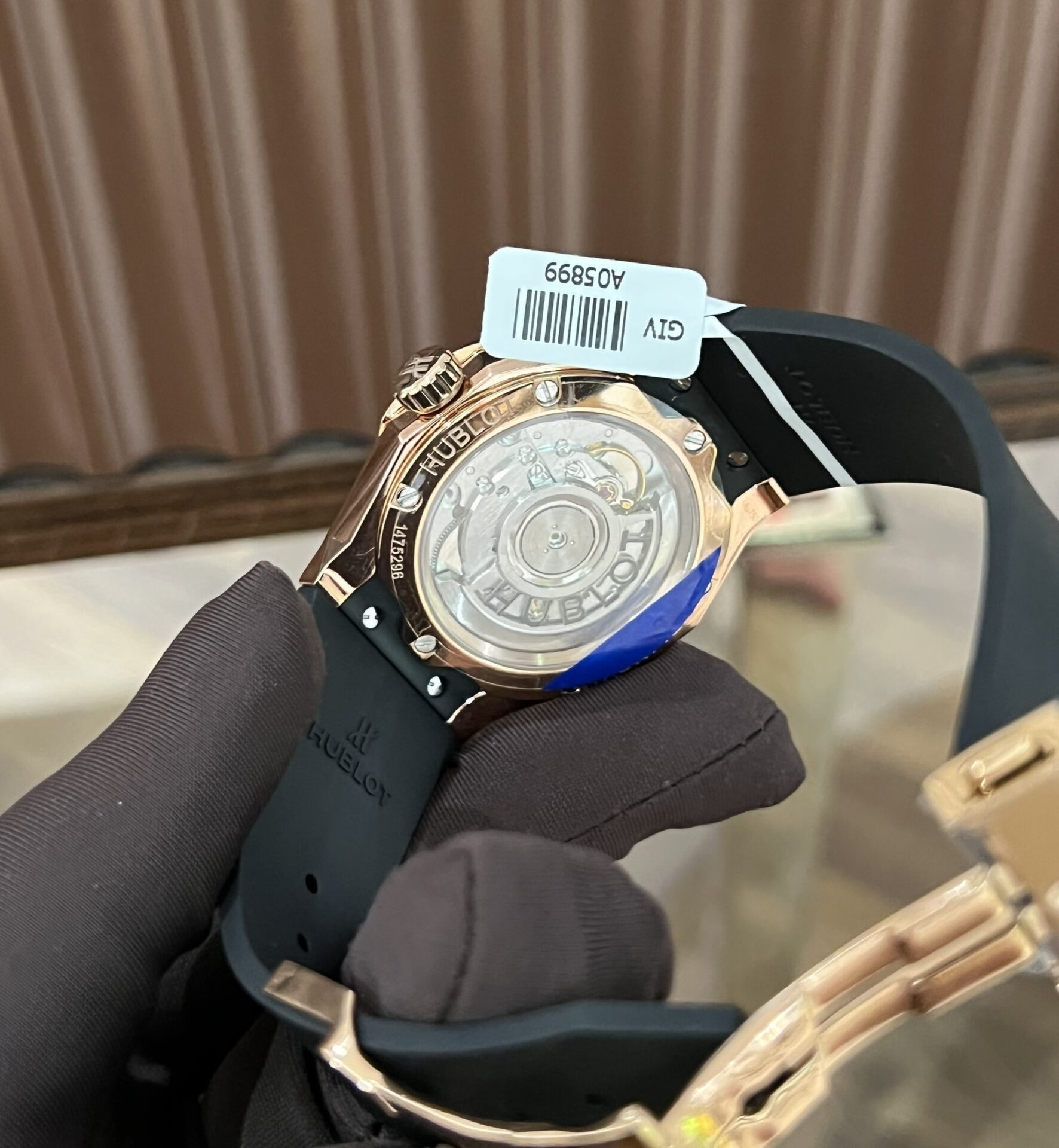 Hublot Replica 1:1 Watch Orlinski King Gold Demi With Moissanite Diamond 40mm - Top club