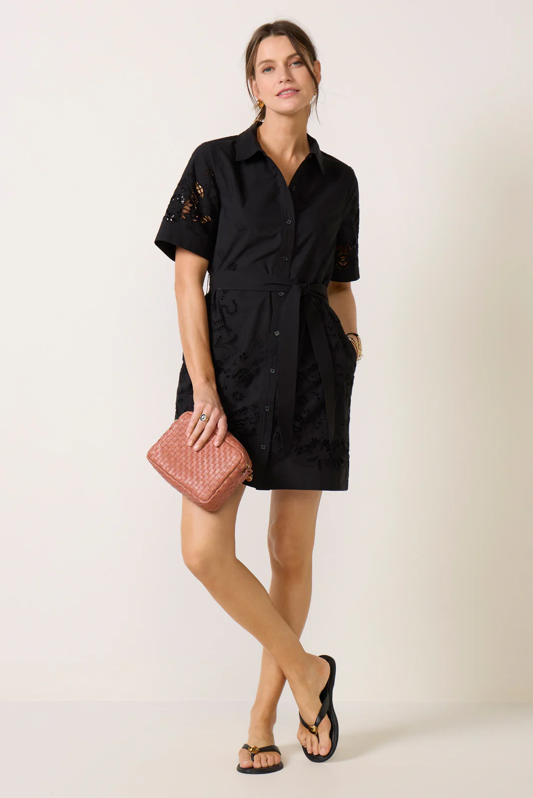 Jenna Eyelet Dress