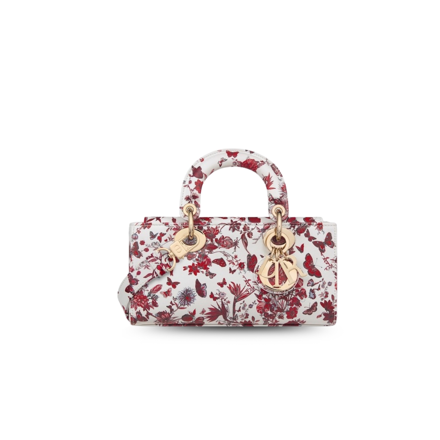 Christian Dior Medium Lady D-Joy Bag White For Women 8.5in/22cm M0613OIFP_M933