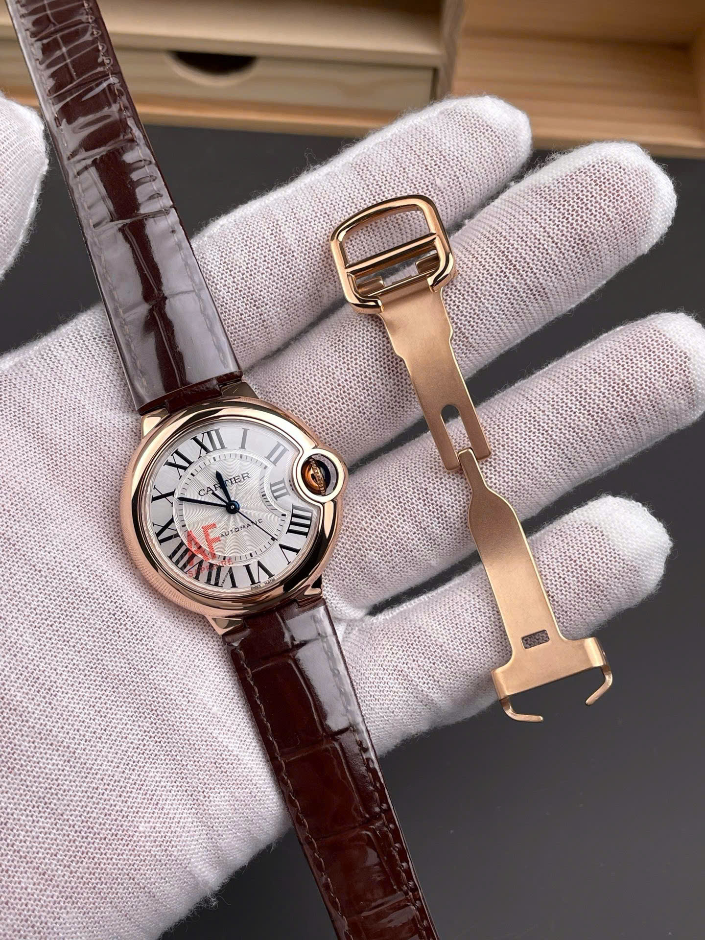 Cartier Ballon Bleu De WJBB0040 Replica Watches Women s Automatic Movement 33mm - Top club