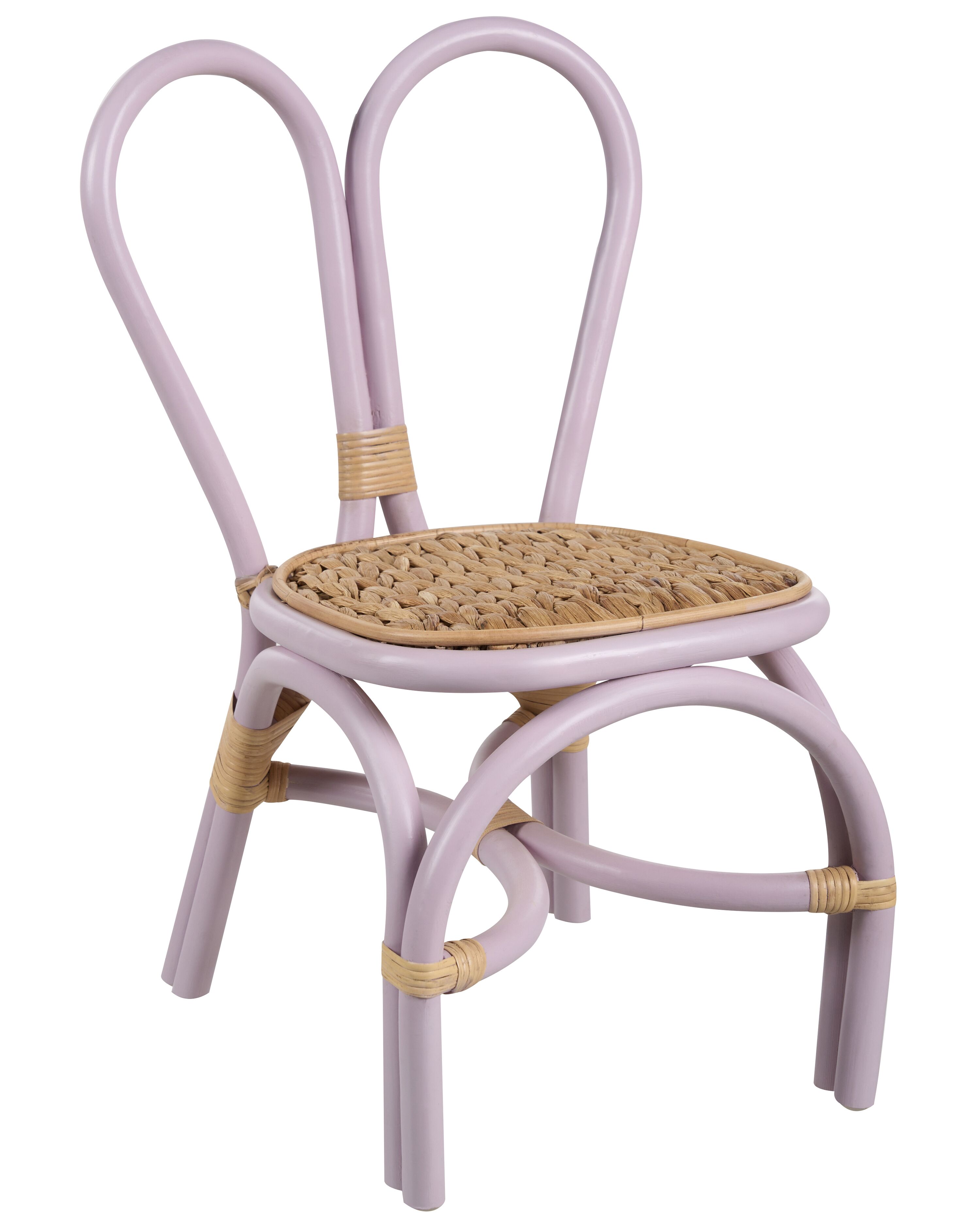 Kids Chair DESIMI Rattan Violet