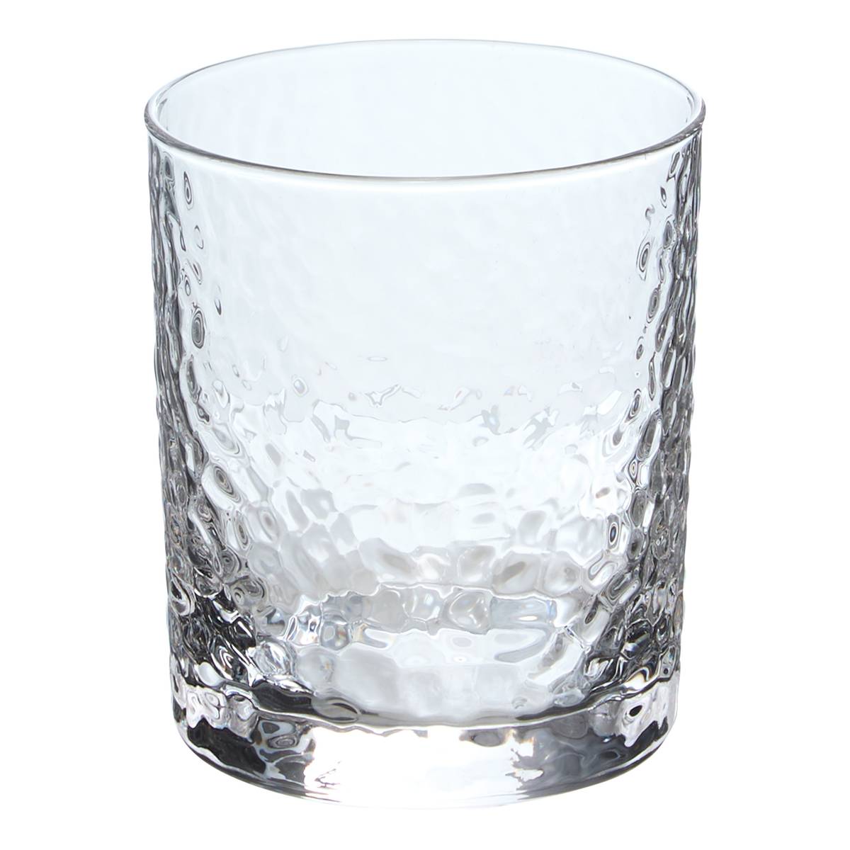 Set of 6 low tumblers "Celia" 310 ml, Glass, Transparent