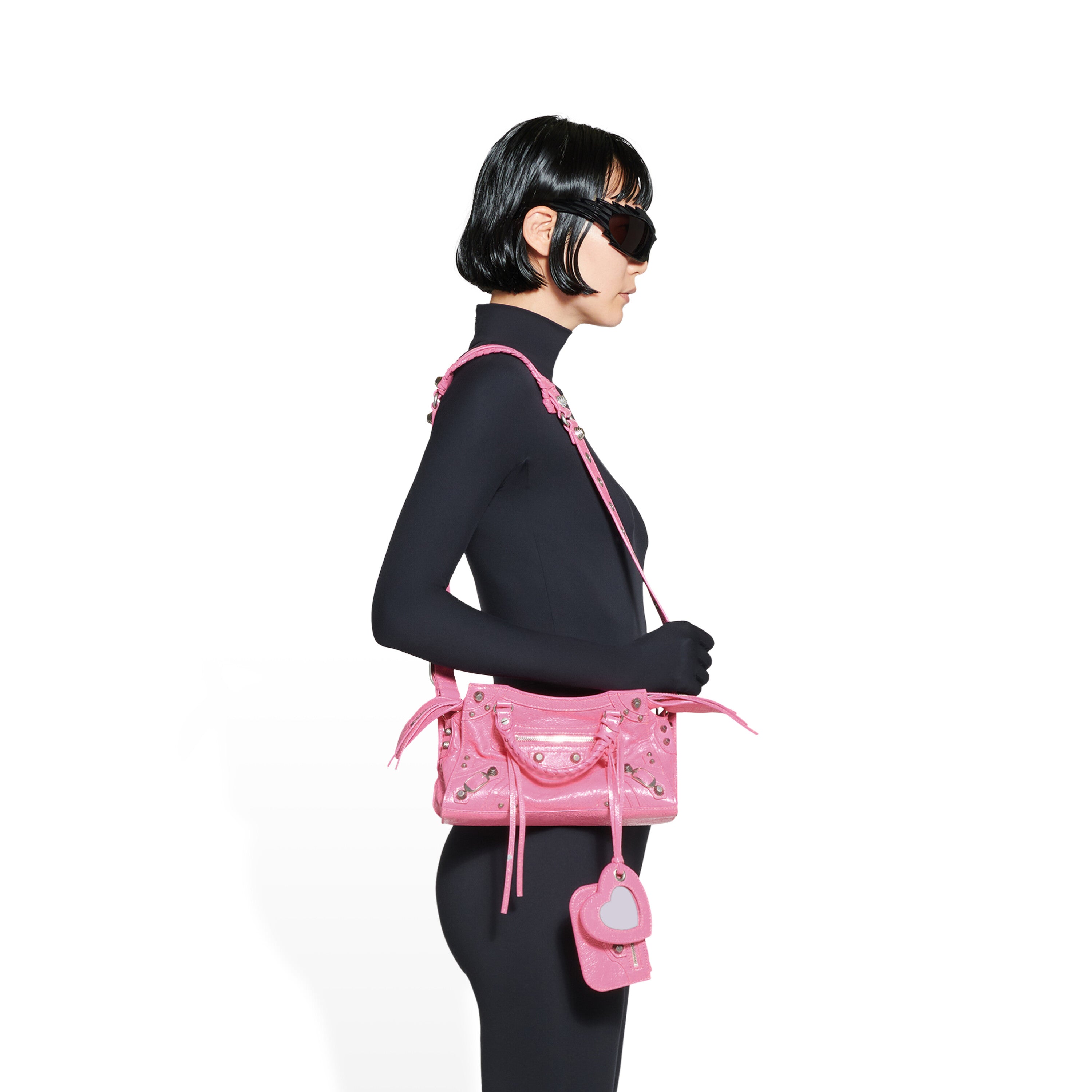 WOMEN'S NEO CAGOLE XS HANDBAG IN PINK - Replicaclubs