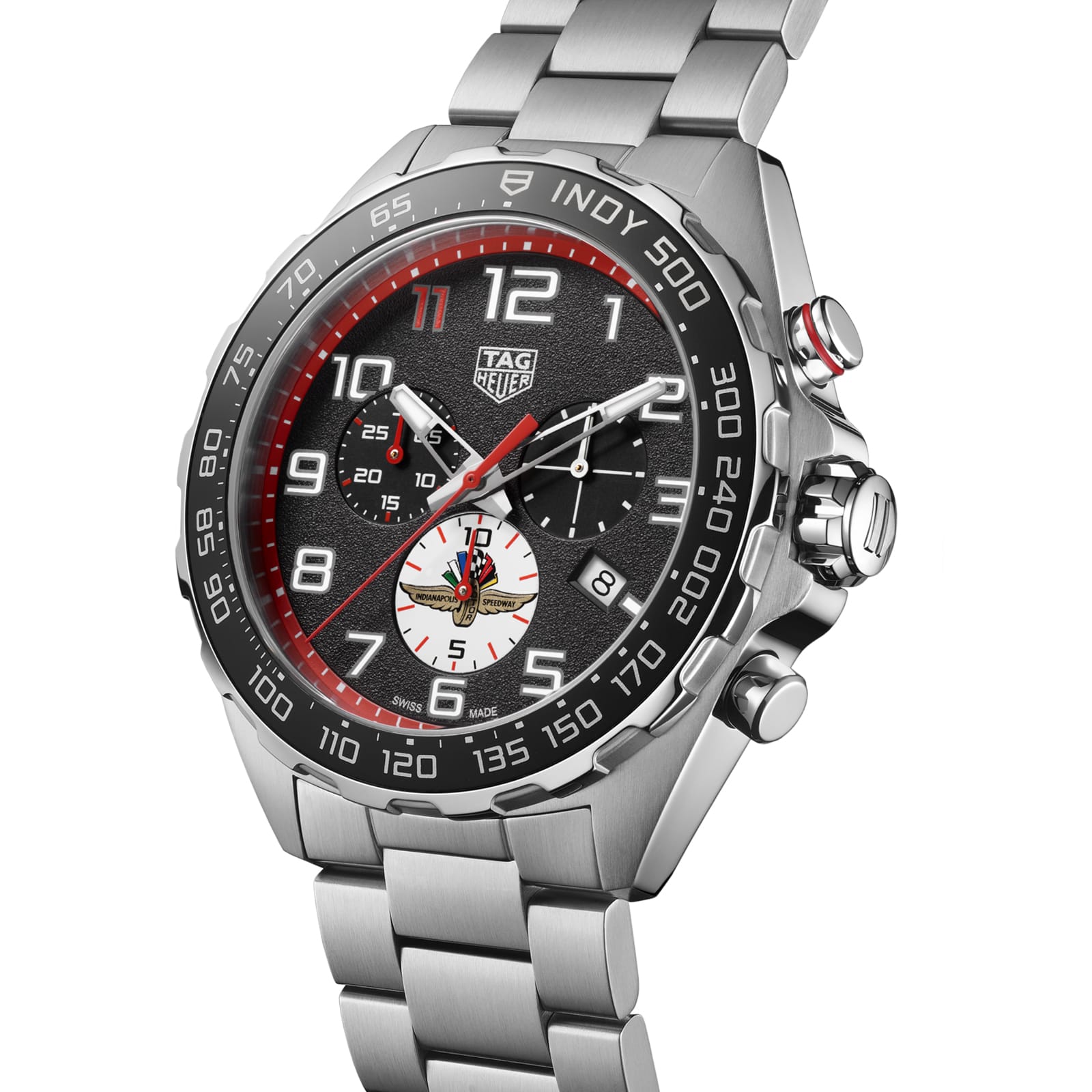 TAG Heuer Replica Watch Formula 1 Chronograph X Indy 500 Quartz 43 mm Steel(1:1 replica) - Elite Watch Atelier