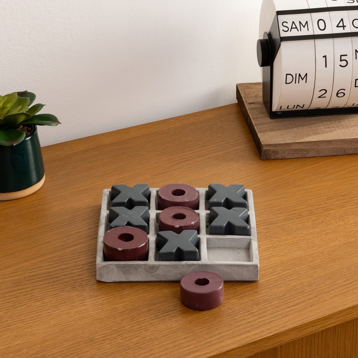 Tic-tac-toe game "French" 15x15 cm