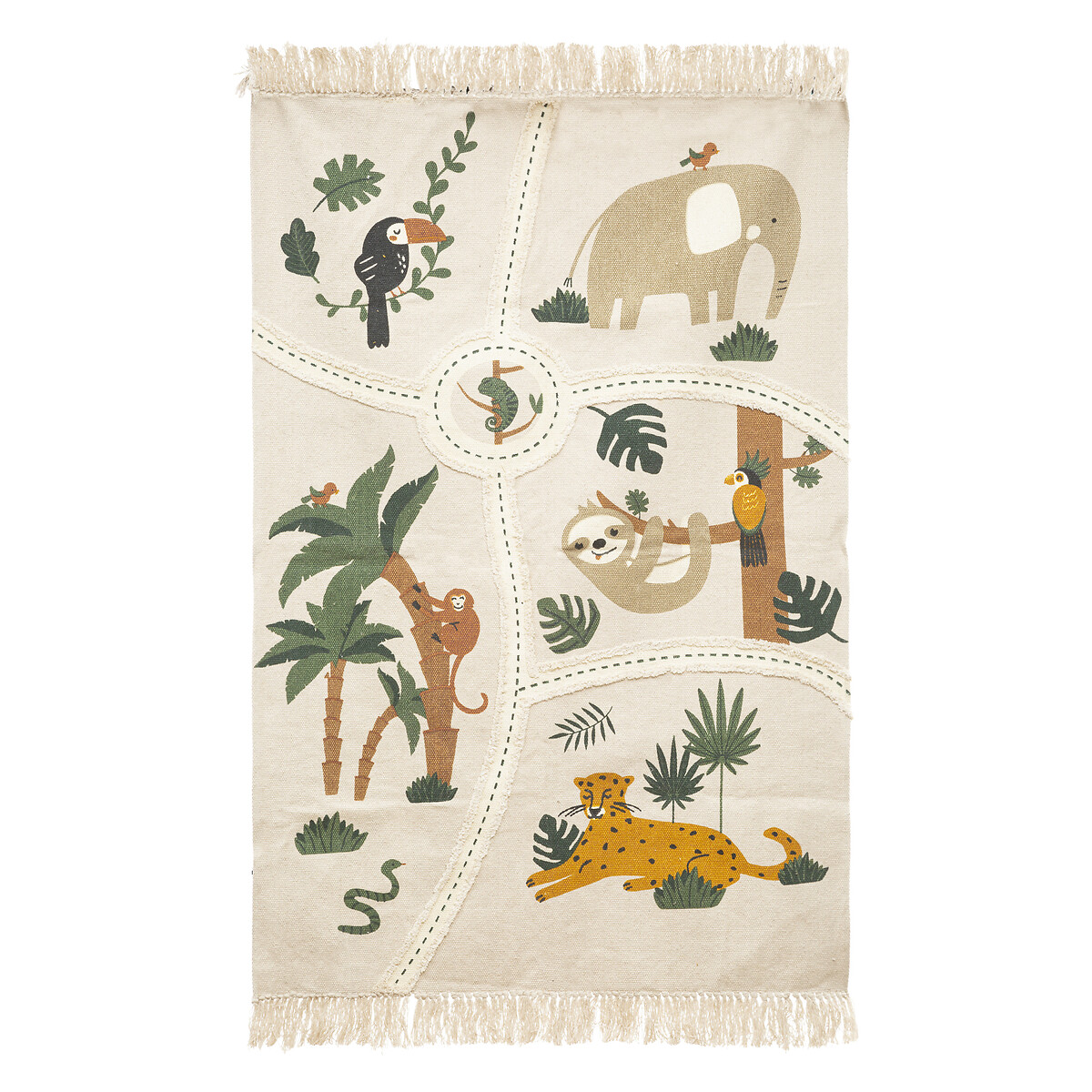 Kids rug "Jungle" 100x150 cm