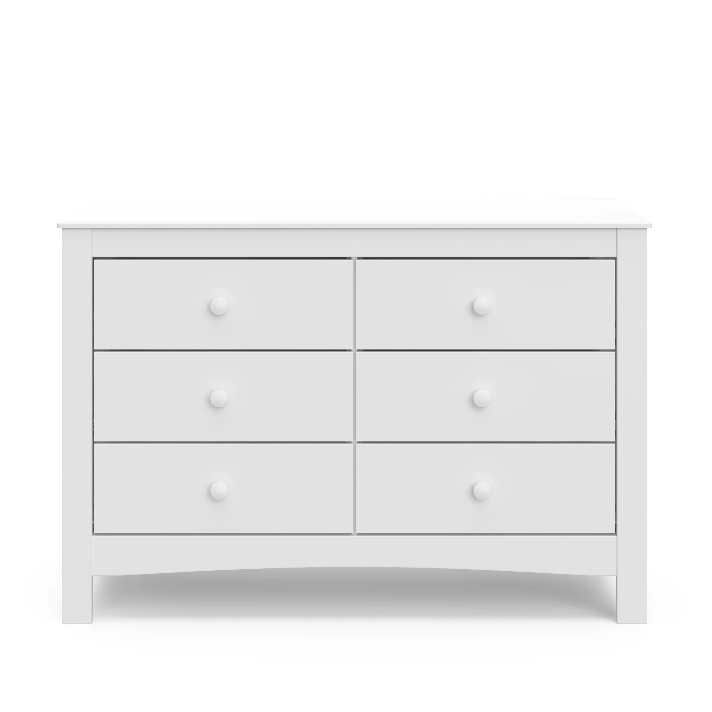 Graco Noah 6 Drawer Nursery Double Dresser, White