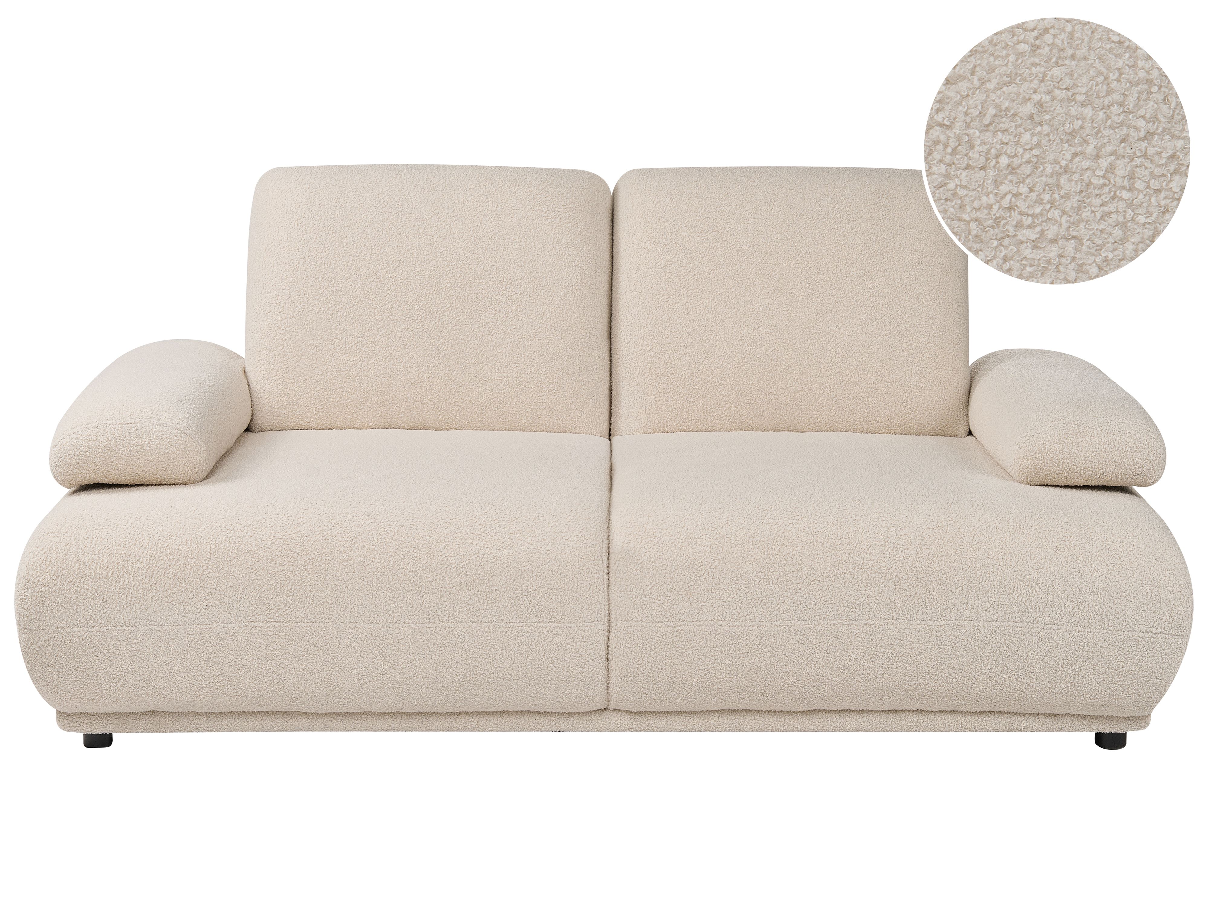 Sofa 2 Seater NACKA Boucle Beige