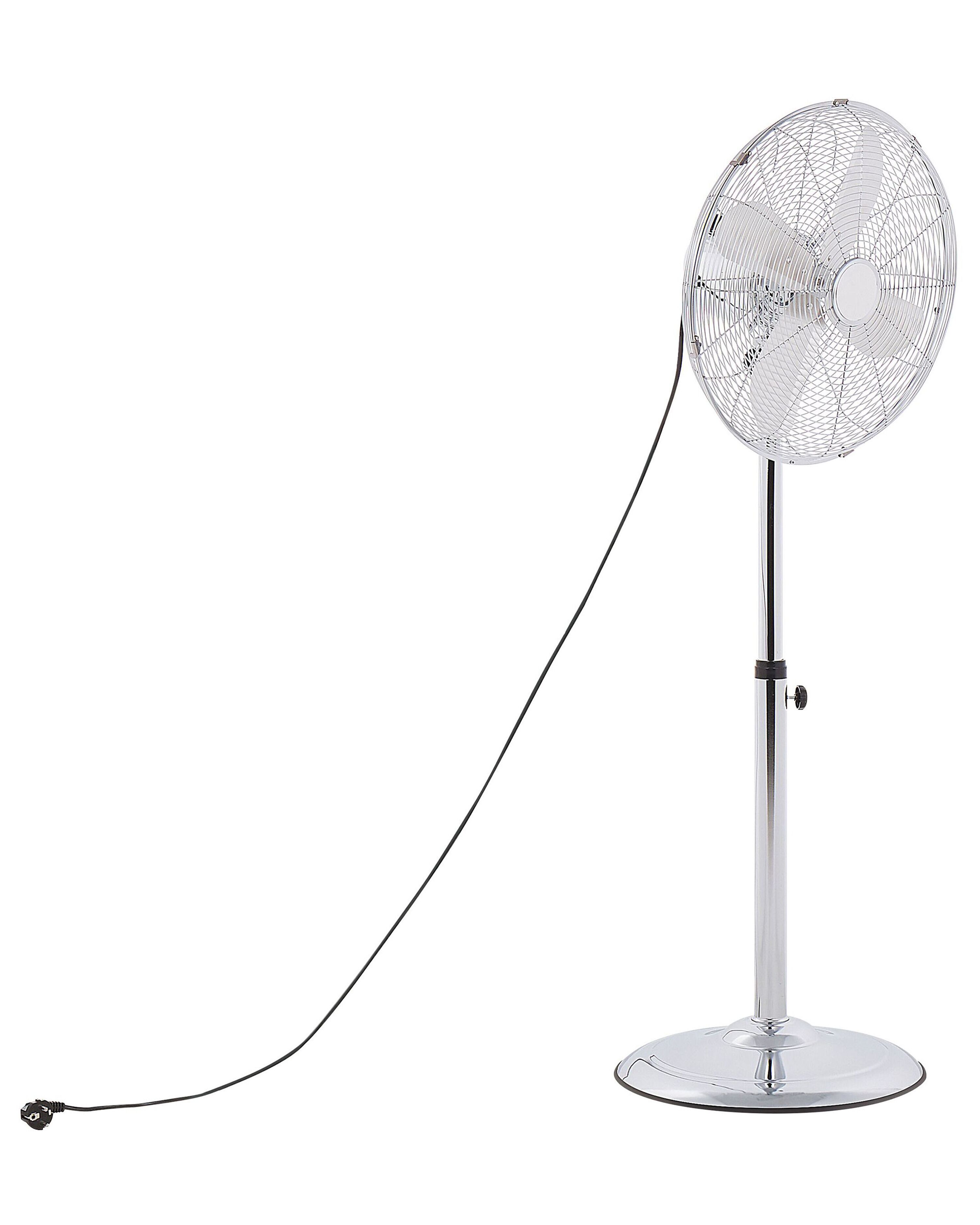 Floor Fan TRENT Silver