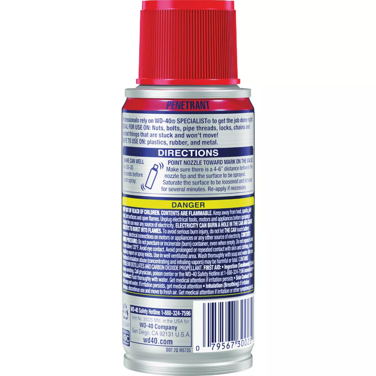 WD-40 Specialist 2.75 Oz. Penetrant