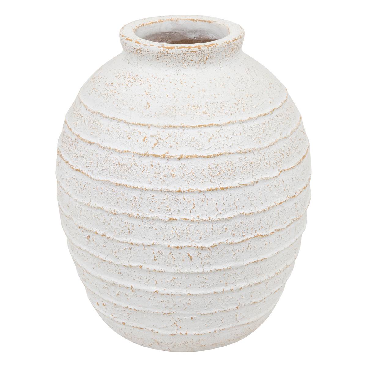 "Romia" Jar White, H.38 cm